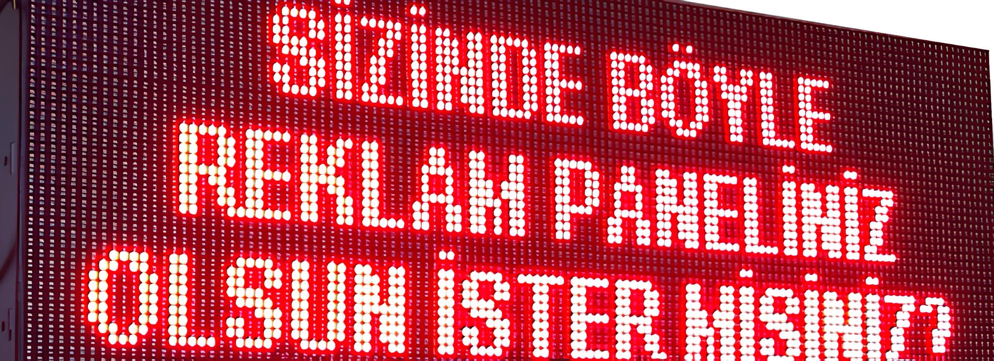 LED Tabela Sistemleri